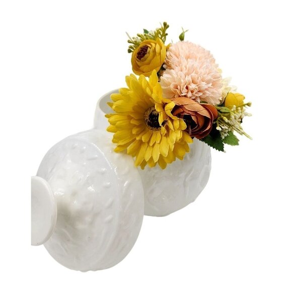 Vintage EL RANCHO Bryce Milk Gass Turnabout Cookie Jar / Canister Mid Century - Picture 13 of 14